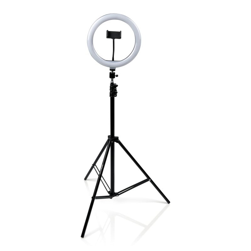 Gator Gfw Ringlighttripd Ring Light Tripod Stand With Phone Clamp 