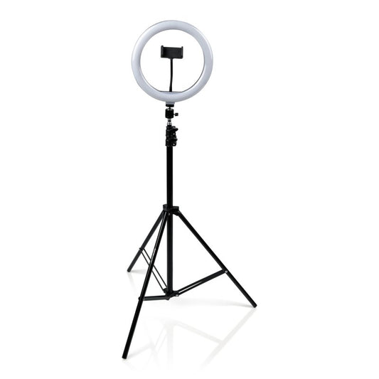 Gator Gfw Ringlighttripd Ring Light Tripod Stand With Phone Clamp