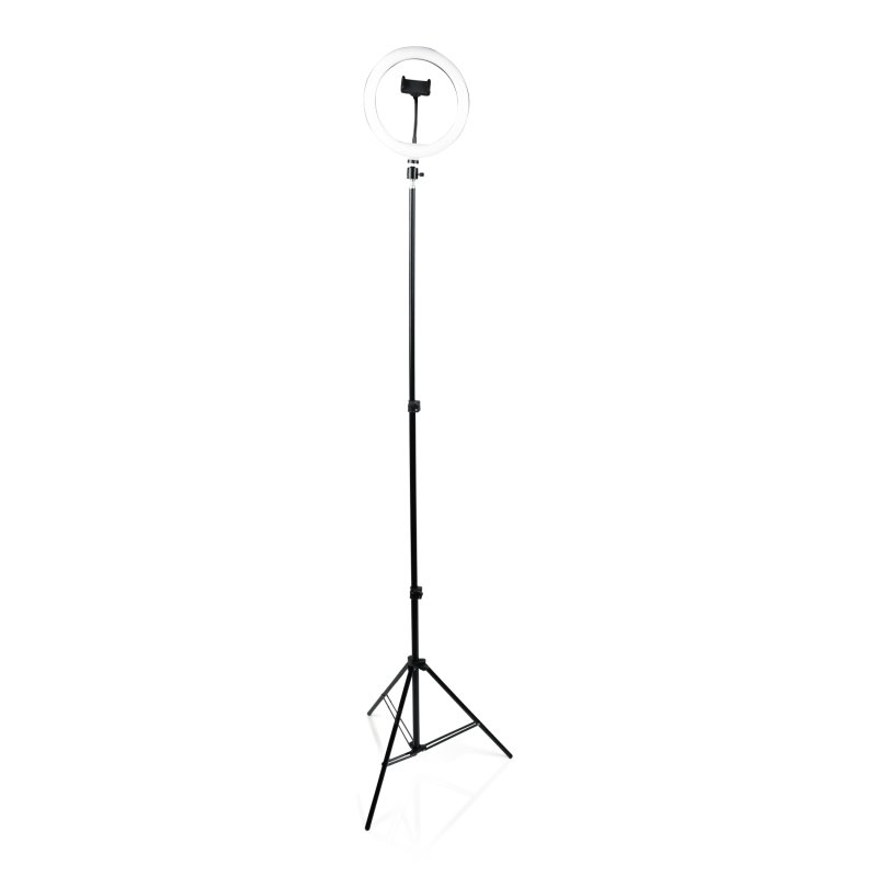 Gator Gfw Ringlighttripd Ring Light Tripod Stand With Phone Clamp