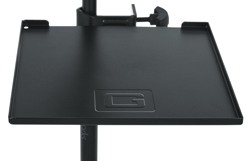 Gator GFW-SHELF0909 9" x 9" Clamp-On Microphone Accessory Shelf 