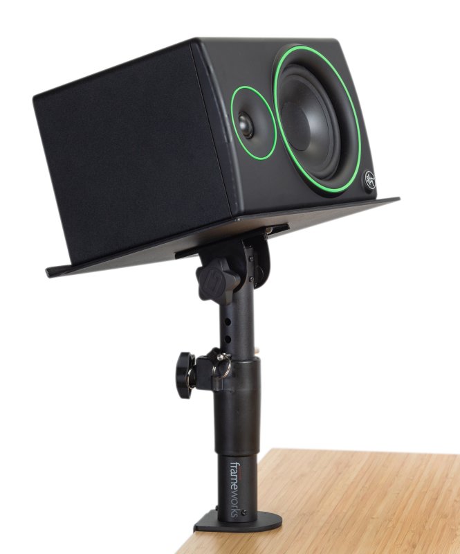 Gator Gfw Spk Stmndsk Cmp Frameworks Clamp-On Studio Monitor Stand (Pair) 