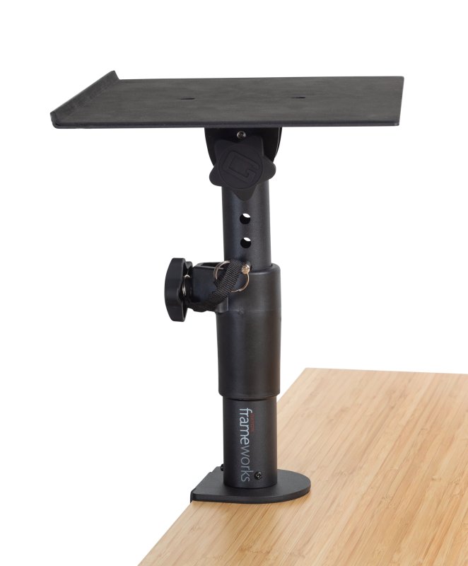 Gator Gfw Spk Stmndsk Cmp Frameworks Clamp-On Studio Monitor Stand (Pair) 