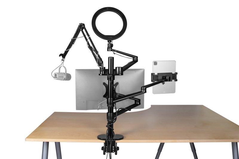 Gator Gfw Streamstand Content Creation Desk Mount Stand 