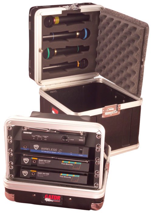 Gator GM4WR Molded Polyethylene Wireless System Case 