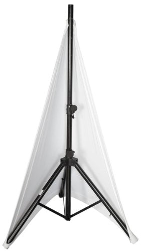 Gator GPA-STAND-2W Stretchy Speaker Stand Cover in White 