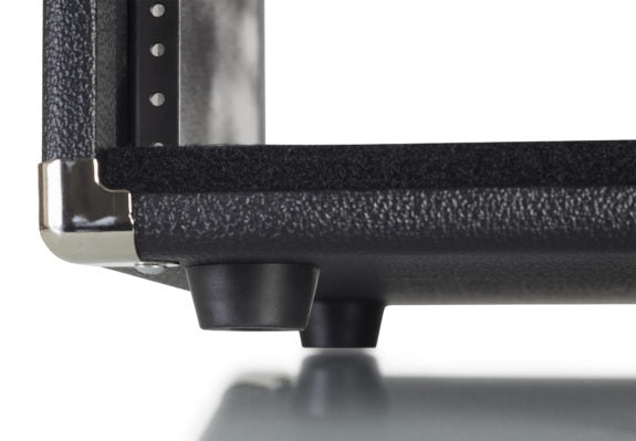 Gator GR-RETRORACK-2BK Vintage Amp Vibe Rack Case 2U, Black 
