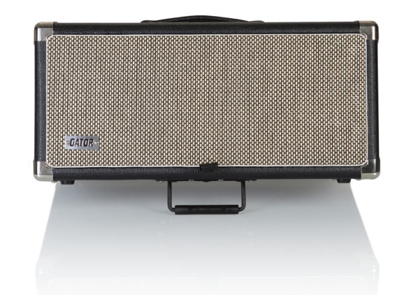 Gator GR-RETRORACK-4BK Vintage Amp Vibe Rack Case 4U, Black 