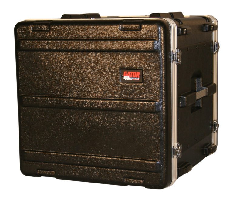 Gator GR10L 10U Audio Rack 19in Deep Standard Molded Rack Case 