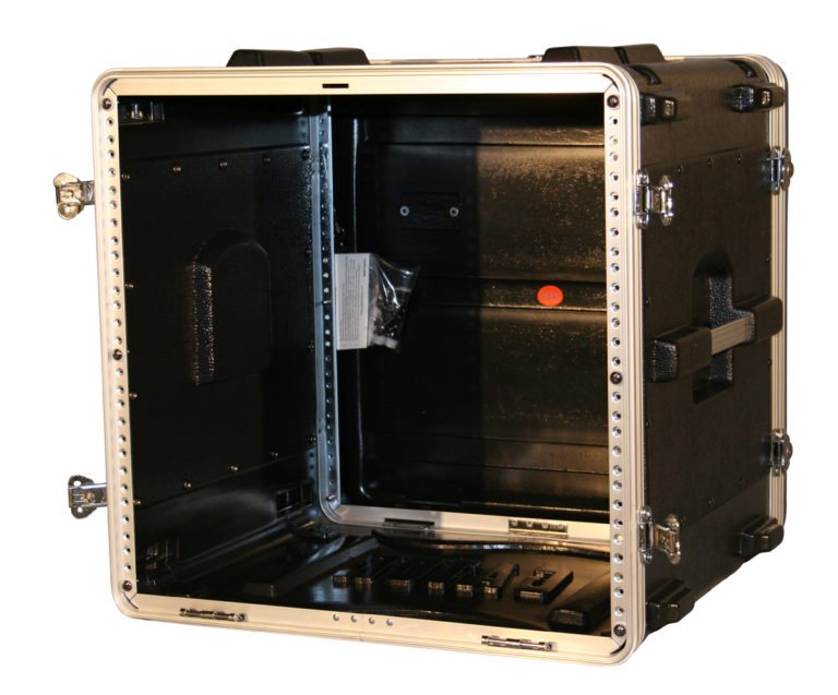 Gator GR10L 10U Audio Rack 19in Deep Standard Molded Rack Case 