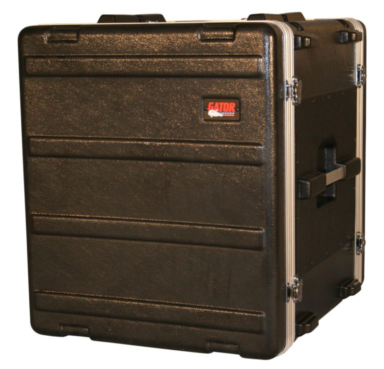 Gator GR12L 12U Audio Rack 19 inch Deep Standard Molded Rack Case 