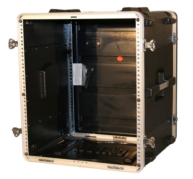 Gator GR12L 12U Audio Rack 19 inch Deep Standard Molded Rack Case