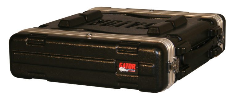Gator GR2L 2U Audio Rack 19inch Deep Standard Molded Rack Case