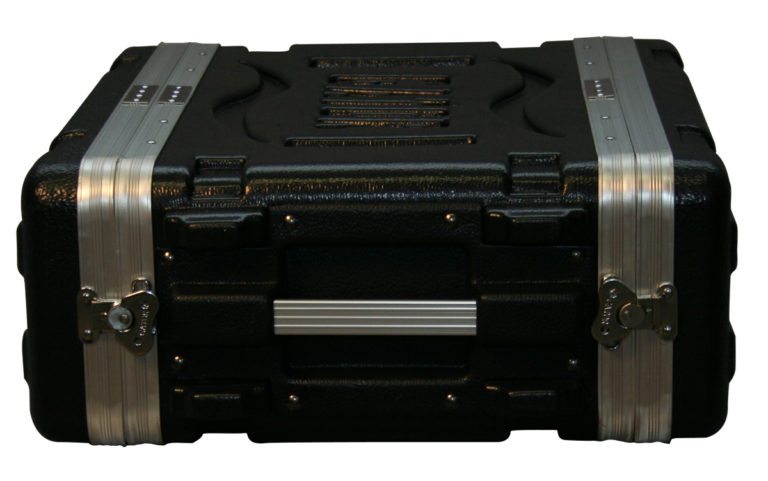 Gator GR3S Standard Molded Shallow Rack Case 3U Audio Rack 14.25 inch Deep 