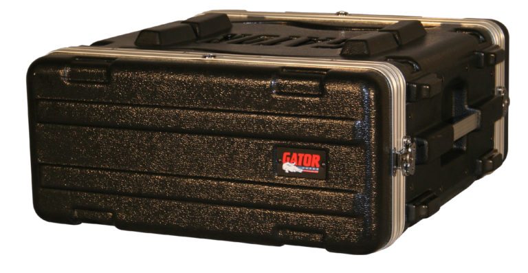 Gator GR4L 4U Audio Rack 19inch Deep Standard Molded Rack Case