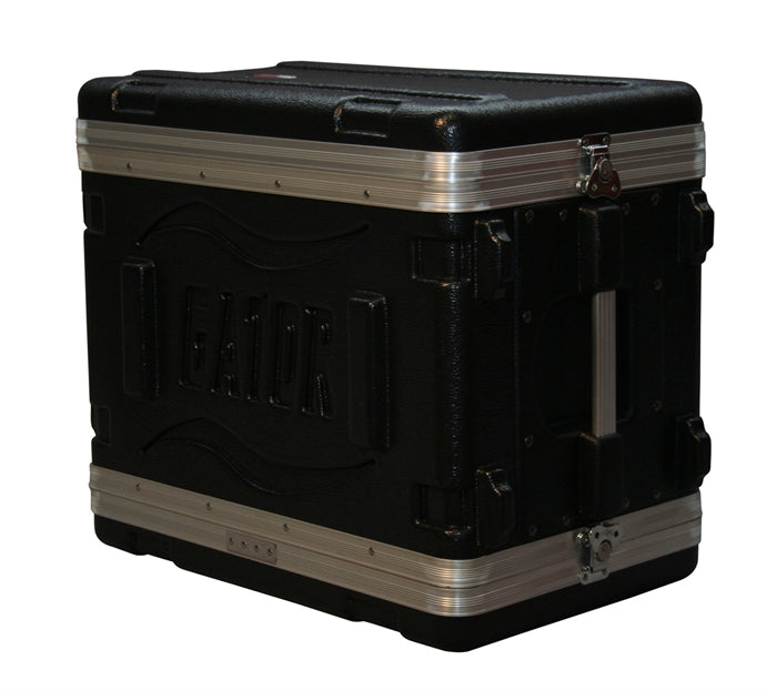 Gator GR6S 6U Audio Rack 14.25 inch Deep Standard Molded Shallow Rack Case 