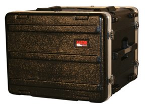 Gator GR8L 8U Audio Rack 19inch Deep Standard Molded Rack Case 
