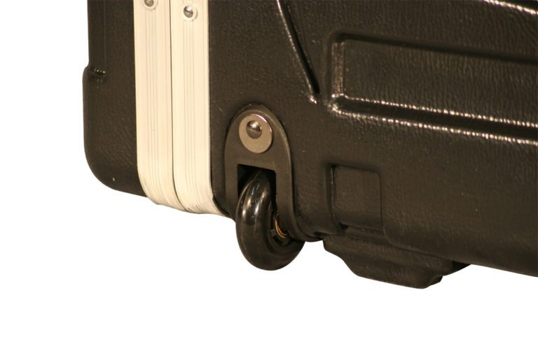 Gator GRR4L 4U Roller Rack 19inch Deep Molded Polyethylene Rack Case 