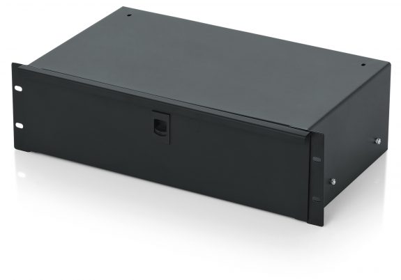 Gator GRW-DRWSH3 Rackworks Series Shallow 3U Drawer, 10" Deep 