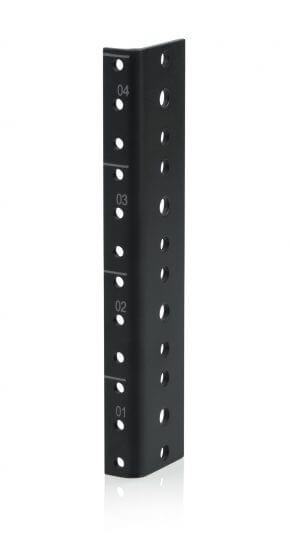 Gator GRW-RACKRAIL04U Rackworks Series Rack Rails, 4U (Pair) 