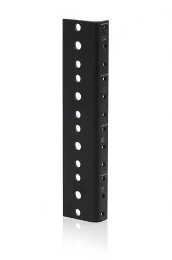 Gator GRW-RACKRAIL04U Rackworks Series Rack Rails, 4U (Pair) 