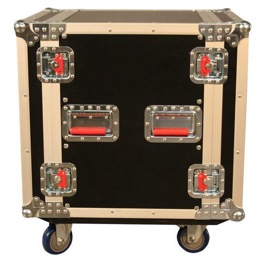 Gator GTOUR-12U G-Tour Series Fixed Casters Rack Case