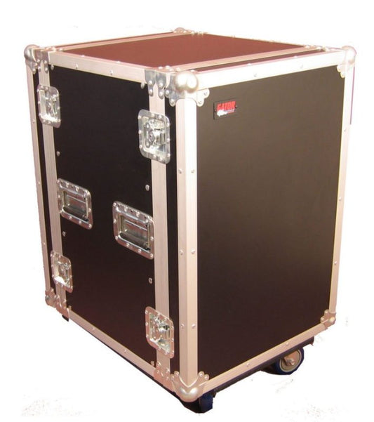 Gator GTOUR-14U-CAST G-Tour Series Fixed Casters Rack Case