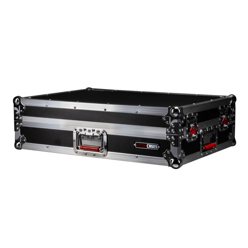 Gator GTOUR-DSPFLX10 GTOUR Flight Case with Platform for Pioneer DDJ-FLX10 DJ Controller, Black 