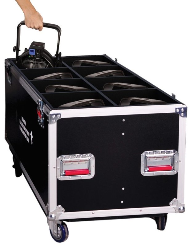 Gator GTOUR-PAR64-LED8 G-Tour Series LED Case