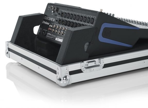 Gator GTOUR-PRESL16-NDH G-Tour Series ATA Flight Case for PreSonus SL16 Mixer 