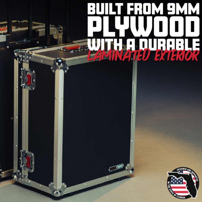 Gator Gtour Wing Cmpct Ndh GTOUR Case for Behringer WING Compact 48-channel Digital Mixer -No Doghouse 