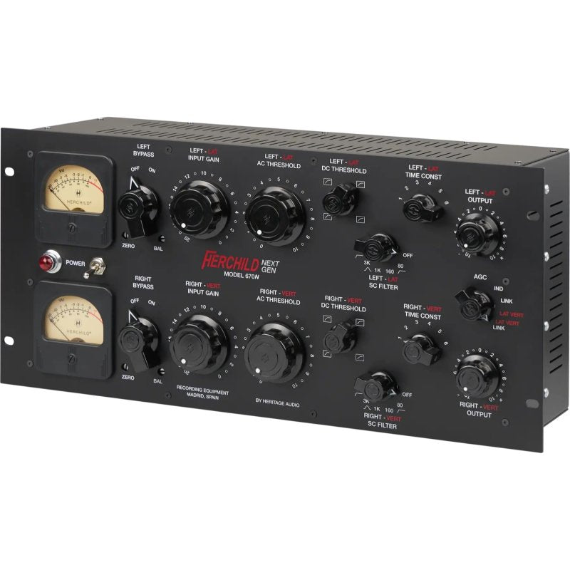 Heritage Audio HA670N Herchild Next Gen 670N Stereo Tube Compressor/Limiter 