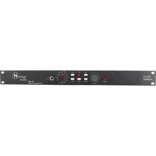 Heritage Audio HA73 Single-Channel Elite Series Microphone Preamplifier 
