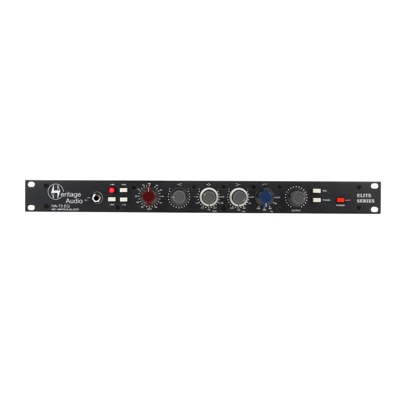 Heritage Audio HA73EQ Mono Elite Series Microphone Preamplifier With EQ 