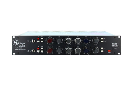 Heritage Audio HA73EQX2 Dual-Channel Mic Preamp with EQ