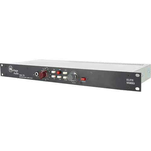 Heritage Audio HA73 Single-Channel Elite Series Microphone Preamplifier 