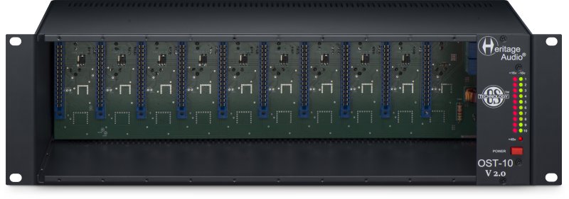 Heritage Audio HAOST10V2 10-slot 500 Series Rack 
