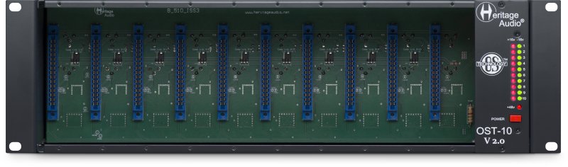 Heritage Audio HAOST10V2 10-slot 500 Series Rack