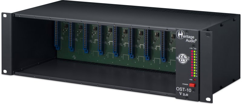 Heritage Audio HAOST10V2 10-slot 500 Series Rack 