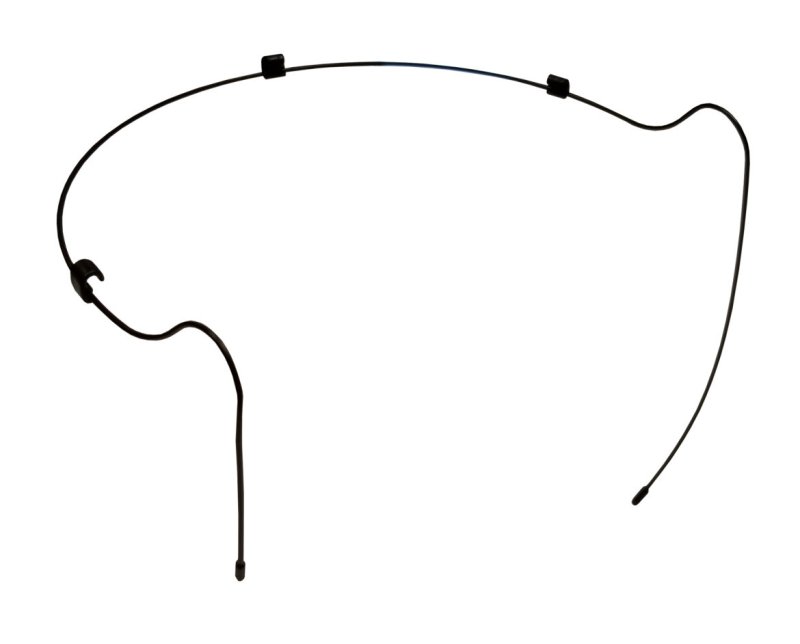 Provider HEAD-CLIPB-10PK HeadClip Convert Laviliere to Headworn Microphone, Black (10-Pack)