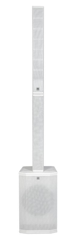 HK Audio HK-POLAR-12-MKII-WHT 2000W 12" Active Column Loudspeaker System, White 