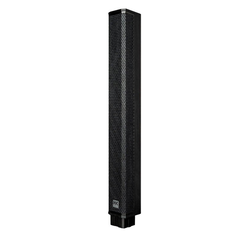 HK Audio HK-POLAR-8-MKII-BLK Compact 2,000W Column PA System with 8" Subwoofer, Bluetooth 5, TWS Stereo & 3-Channel Mixer (Black) 