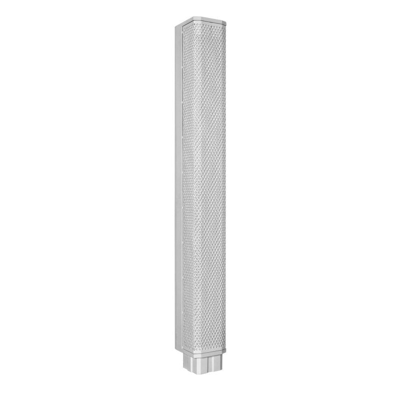 HK Audio HK-POLAR-8-MKII-WHT Compact 2,000W Column PA System with 8" Subwoofer, Bluetooth 5, TWS Stereo & 3-Channel Mixer (White) 