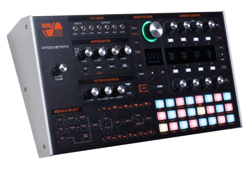 Ashun Sound Machine Hsdr 24-key Polytouch Hydrasynth Synthesizer 