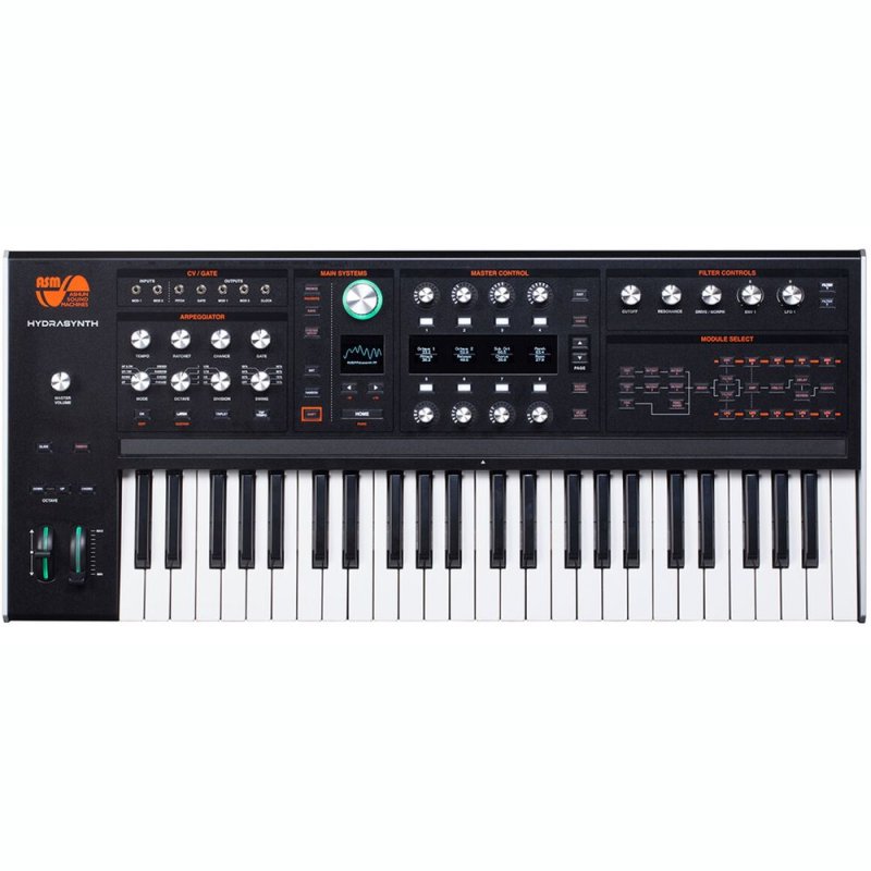 Ashun Sound Machine Hskb 49-key Polytouch Hydrasynth Synthesizer 