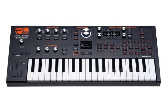 Ashun Sound Machine Hsmk 37-Key Hydrasynth Explorer With Dual Wave Mutators & PolyTouch