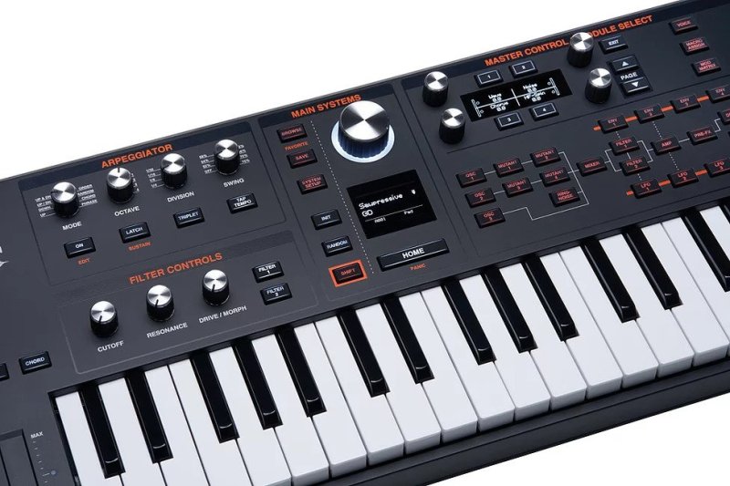 Ashun Sound Machine Hsmk 37-Key Hydrasynth Explorer With Dual Wave Mutators & PolyTouch 