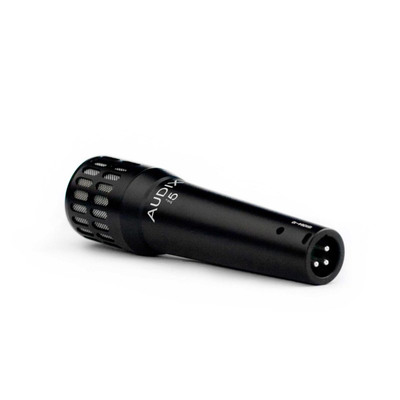 Audix I5-D6-DVICE-K All-purpose Professional Dynamic Instrument Microphone With Bass Drum Microphone and Support 