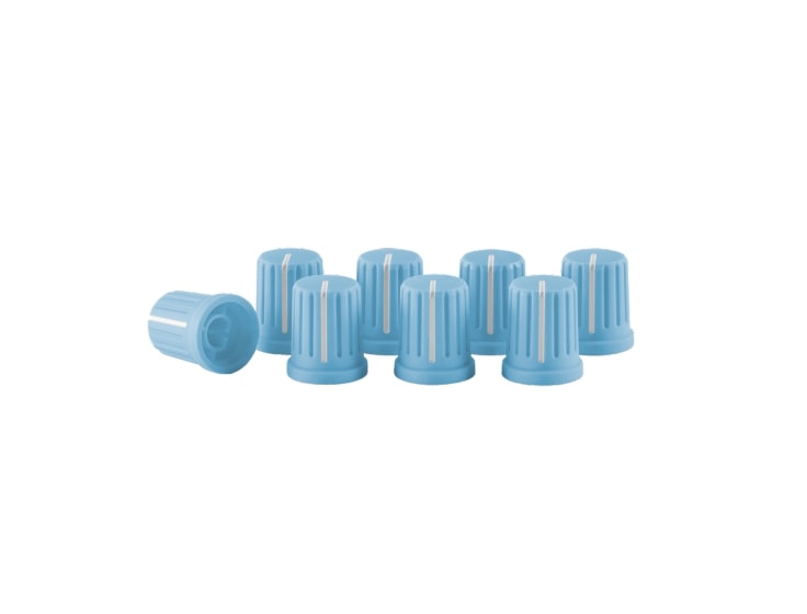 Reloop Knob Cap Set in Blue 