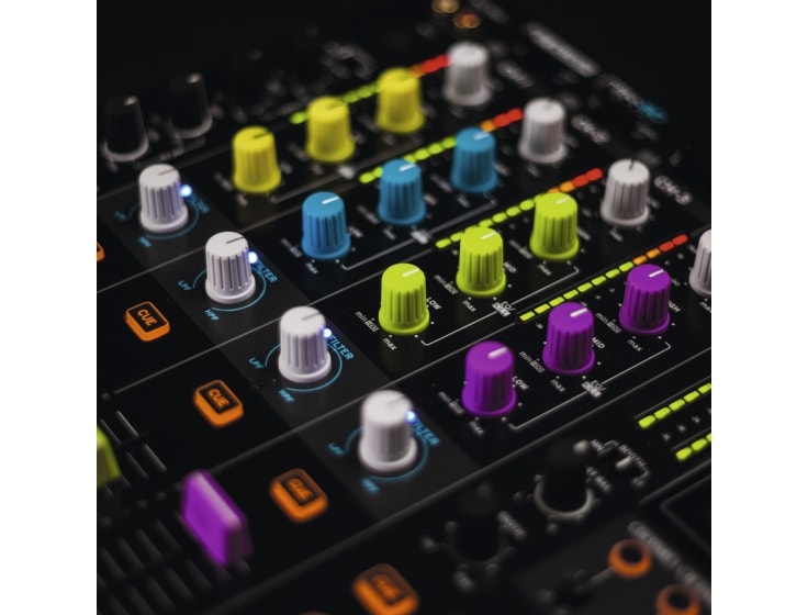 Reloop Knob Cap Set in Blue
