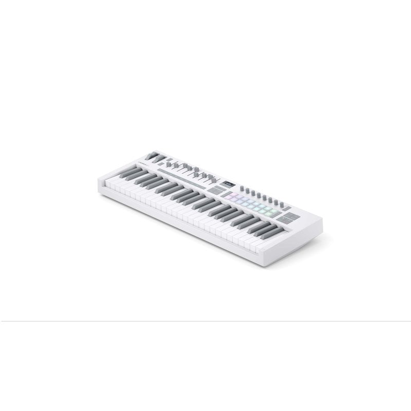 Novation LAUNCHKEY-49-MK4-WH 4th Gen 49-Key MIDI Keyboard, White 